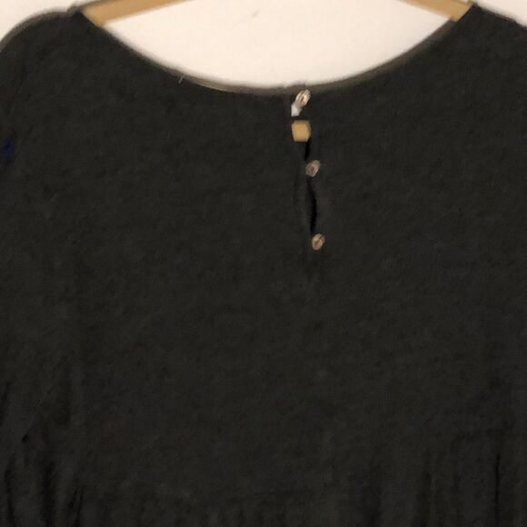 Altar’d State thermal/ribbed , gray top, large - Picture 7 of 8